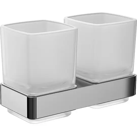 Angebot Doppelglashalter mit Gläser emco loft, chrom - 052500100