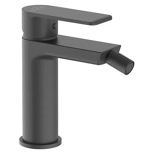 Aktuell Bidetmischer Malvinas mit Klickerventil, Graphite - 93 224 51