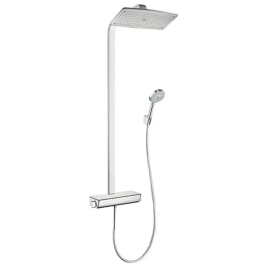 Aktuell Duschsystem Hansgrohe Raindance Select 360 Handbrause, Kopfbrause 360 x 190 mm und Thermostat, chrom - 27112000