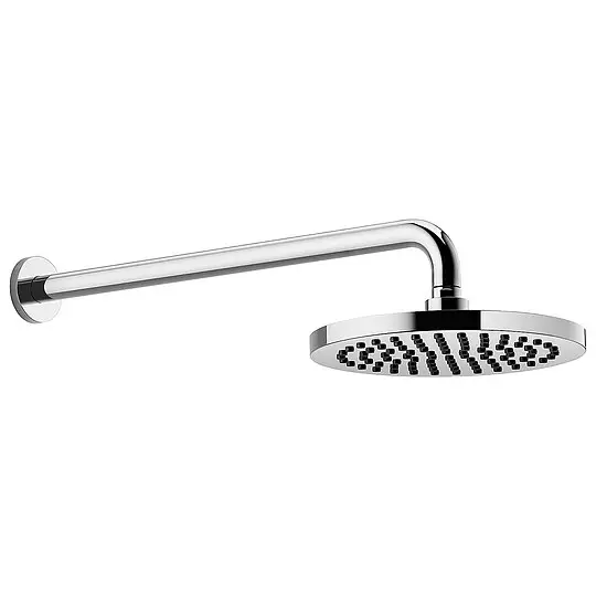 Kopfbrause Dornbracht, 1 Strahlart, Ø 220 mm mit Wandanschlussrohr Ausladung 450 mm, chrom - 28649970-00 Geprüft