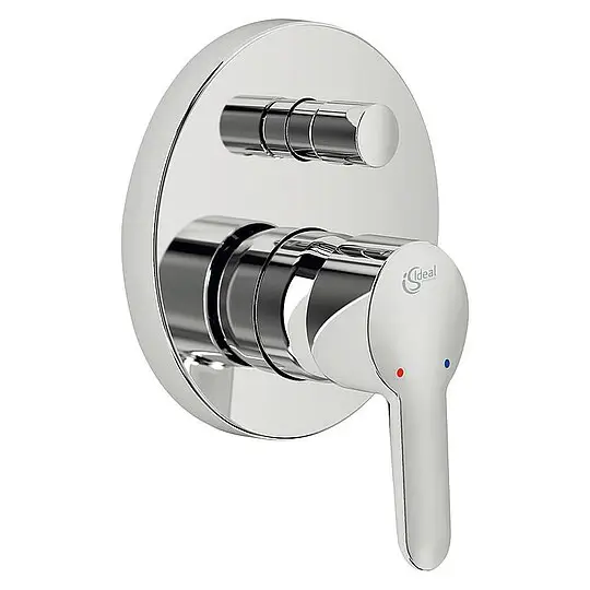 Unterputz-Wannenmischer Ideal Standard Connect, Blue, Rosette Ø 163 mm, chrom - A5802AA Schnäppchen