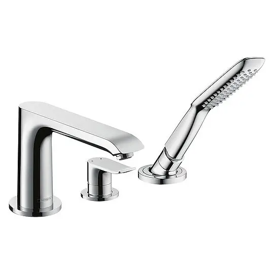 3-Loch Wannenrandmischer Hansgrohe Metris, Ausladung 194 mm, chrom - 31190000 Top-Seller