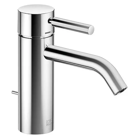 Kostenloser Rückversand Waschtischmischer Dornbracht META, Ausladung 135 mm, mit Zugstange, chrom - 33502660-00