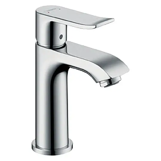 Waschtischmischer Hansgrohe Metris 100, Ausladung 89 mm, chrom - 31186000 Günstig