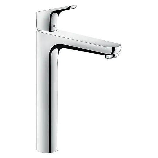 Waschtischmischer Hansgrohe 230 Focus, Ausladung 185 mm, mit Zugstange, chrom - 31531000 Markenprodukt