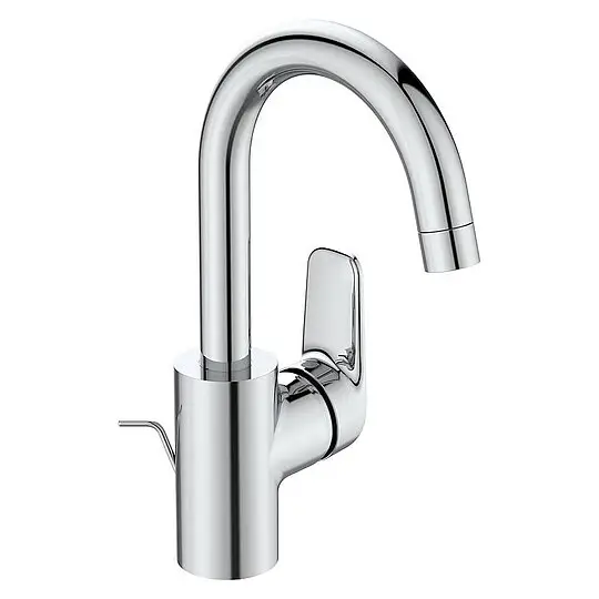 Waschtischmischer Ideal Standard Ceraflex, Ausladung 146 mm, mit Zugstange, chrom - B1716AA Ausverkauf
