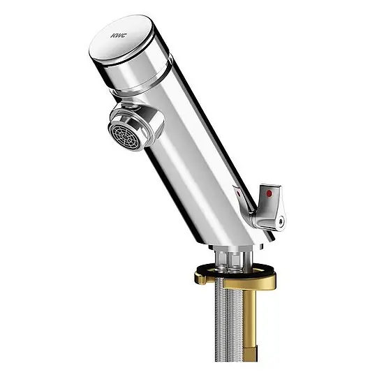 Günstig Selbstschluss-Waschtischmischer KWC Professional F3 hydraulische Steuerung, Ausladung 100 mm - 3600001425