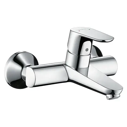 Wand-Waschtischmischer Hansgrohe Focus, Ausladung 197 mm, chrom - 31923000 Letzte Chance