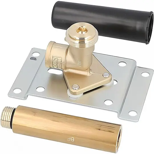 Super-Preis Dornbracht Unterputz-Wandwinkel 1/2'' IG x 1/2'' IG, mit Manschette schallgedämmt - 3508597090