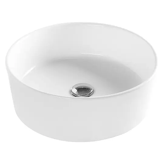 Aufsatz-Waschtisch HAPPY HOUR 440 x 155 x 440 mm, ohne Hahnloch, Keramik, weiß - 93 943 91 Direkt Vom Hersteller