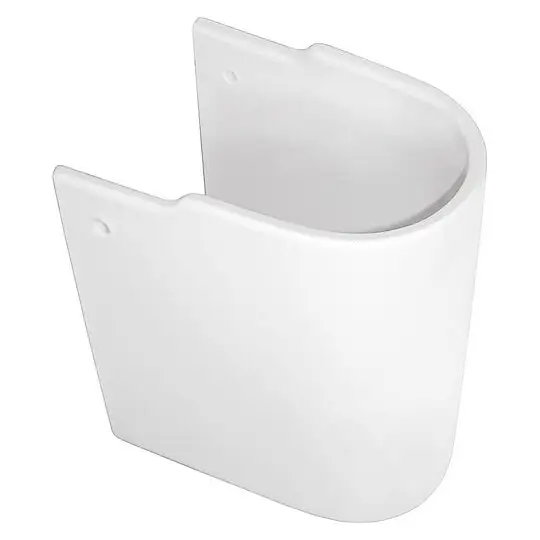 Ausverkauf Halbsäule Ideal Standard Connect Cube für Waschtisch 195 x 340 x 280 mm, Keramik, weiß - E711301