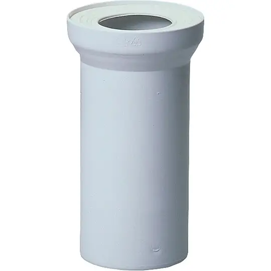 Top-Seller WC-Anschlussstutzen DN100 / 250 mm, Weiß