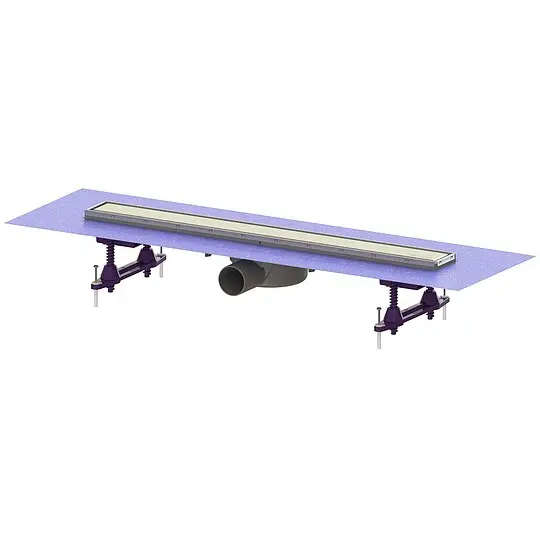 Solange Der Vorrat Reicht KESSEL Duschrinne Linearis Compact - DN 50 / Länge 650 mm
