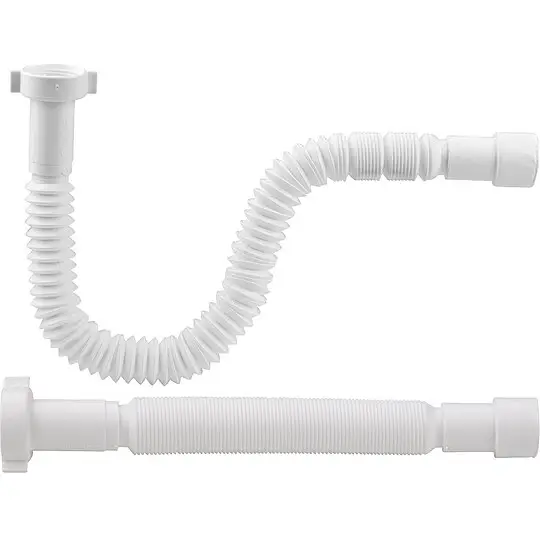 Flexibler Anschlussschlauch 1 1/4'' x 32/40 mm, gerade - Länge 383-870 mm Schnäppchen