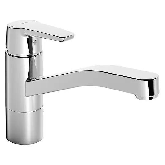 Spültischmischer Hansa Hansapolo Schwenkauslauf, Ausladung 216 mm, chrom - 51482293 Knallerangebot