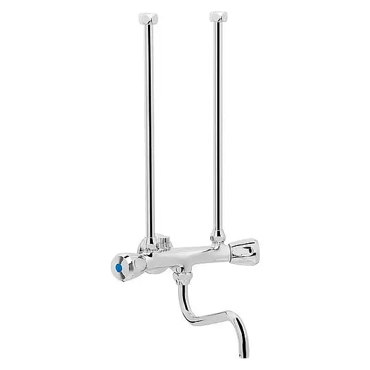 Zweigriffmischer für Elektro-Warmwasserbereiter KWC ND, Ausladung 160 mm, chrom - 112.78 Z 290 Saisonangebot