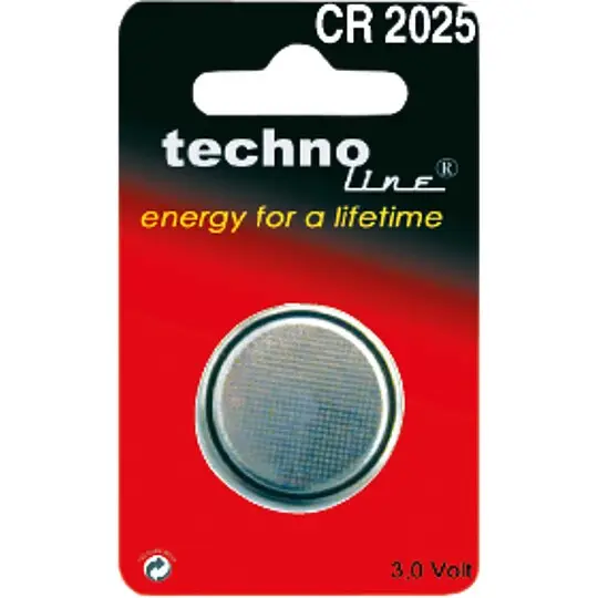 Knopfzelle Lithium CR 2025 - 1 Stk - 3V Saisonangebot