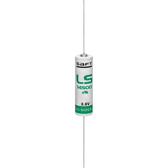 Batterie Saft Lithium LS14500-CNR AA - Zelle Axialdraht - 3,6V Markenware