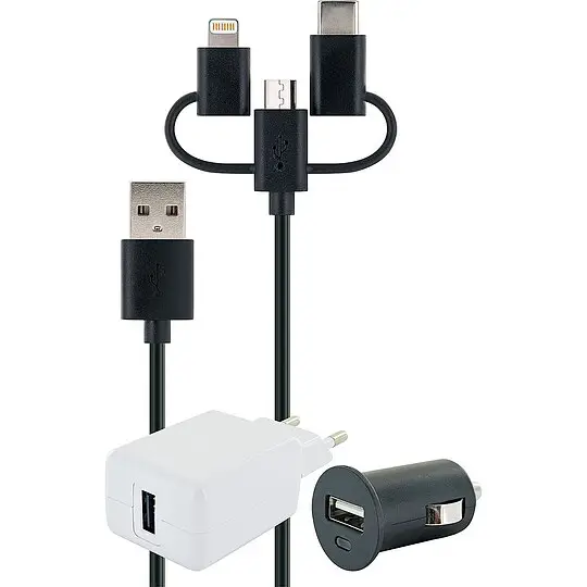 12V & 230V Ladeset, 3-in- 1 Schnäppchen
