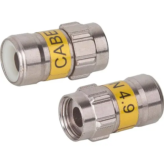 C F-Stecker ''self install'' 4.9 - 100 Stk Sonderangebot
