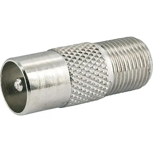 Schnäppchen Adapter F-Kupplung/Koax-Stecker