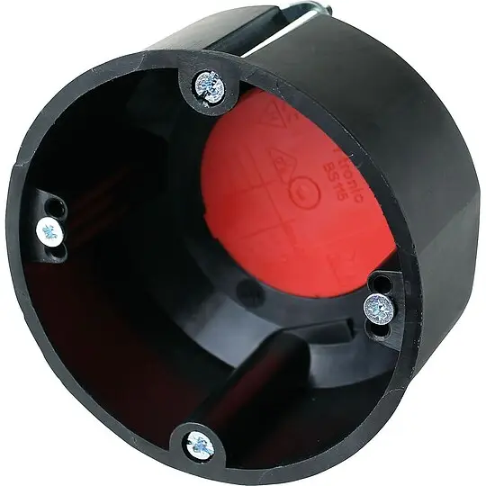 Markenware Brandschutzdose flach, Ø 74 mm - Tiefe 45 mm