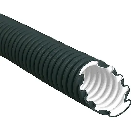Neuheit Kunststoffwellrohr NW 20 easy 320N, schwarz - Rolle 100 m