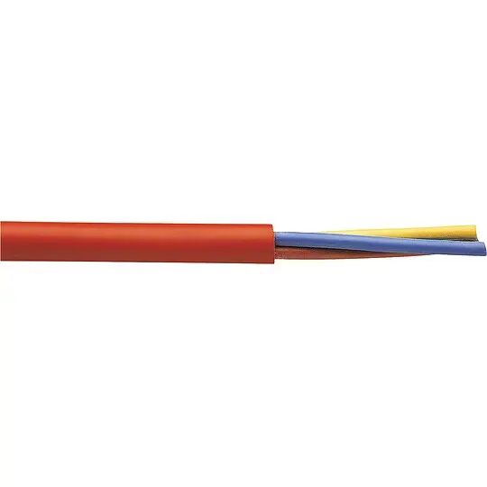 Silikon-Kabel, SIHF-0 2x1 mm², 1 Rolle 50 Meter Neu Im Sortiment