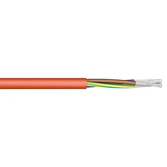 Geprüft XBK Silikon-Schlauchleitung SiHF-O, 2 x 1,0 mm² - rotbraun - Rolle je 50 m