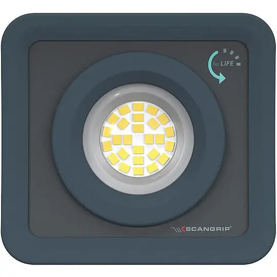 scangrip NOVA MINI for LIFE Akku-LED-Arbeitsleuchte, Flutlichtstrahler, 3,6 V - mit 3,2 Ah Akku - 1000 lm Knallerangebot