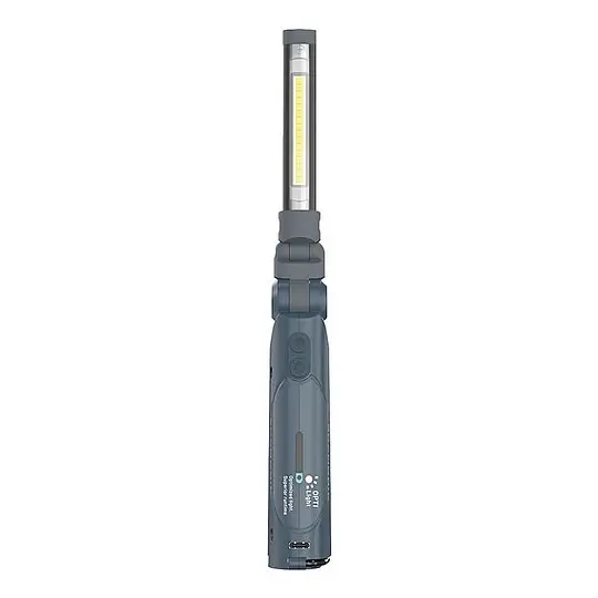 scangrip MINI SLIM for LIFE Akku-LED-Arbeitsleuchte, Handleuchte, 3,7 V - mit 0,8 Ah Akku - 200 lm Echt