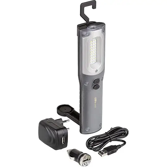 LED's work LED Akku-Arbeitsleuchte 10W, 6,6Ah - 1000 lm Schneller Versand