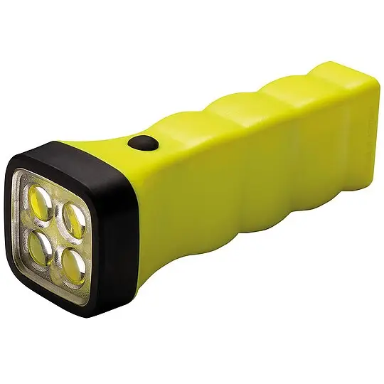 Geprüft ACCULUX Four LED EX, gelb, Explosionsgeschützte Hand- und Stirnleuchten - 45 lm