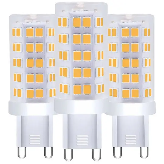 LED's light LED SMD Leuchtmittel - Korn G9, 4.5W, 2700K, Klar - 3er Pack - 550 lm Super-Preis