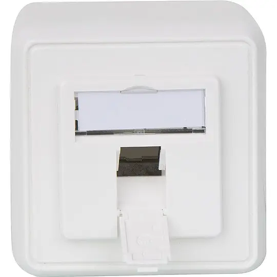 Online Kaufen Modul-Aufnahme 1-fach AP, alpinweiß - 80 x 80 x 52,3 mm