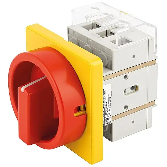 Top-Seller Haupt-Not-Aus-Schalter für Frontbefestigung, DK1 04/HS-F35-D-RG