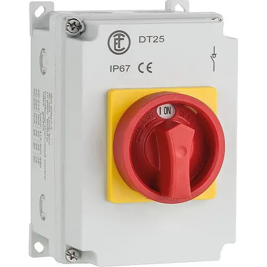 Haupt-Not-Aus-Reparaturschalter DS032 3931-T99/34-DV-MRG 3x32A, 1S/1Ö, N+PE Klemme Knallerangebot