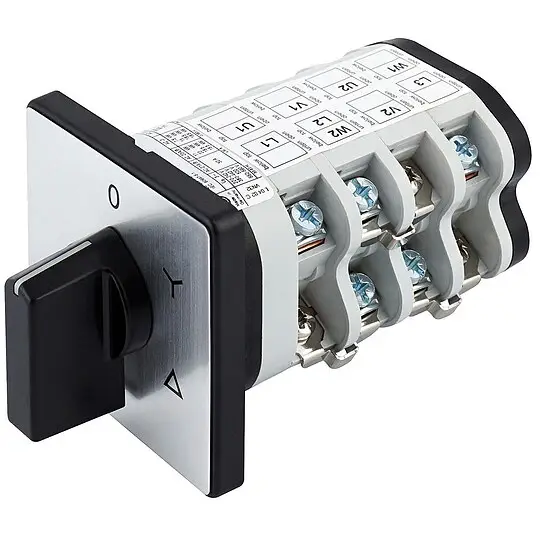 Markenprodukt Sterndreieckschalter für Frontbefestigung VN Y 32-F3-B-SI