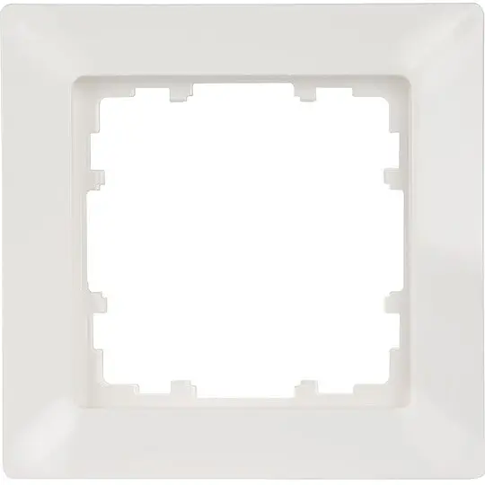 Angebot Rahmen 80-mm-Maß 1-fach, 80 mm x 80 mm titanweiß
