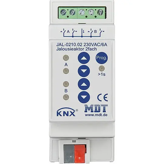 Nur Für Kurze Zeit Reiheneinbaugerät MDT Jalousieaktor 2-fach 10A, 230V