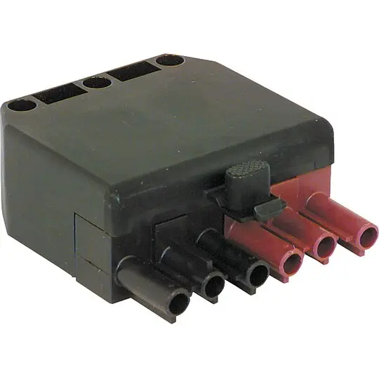 Top-Seller Stecker 6-polig schwarz/braun, 250/400V, 16A System Wieland