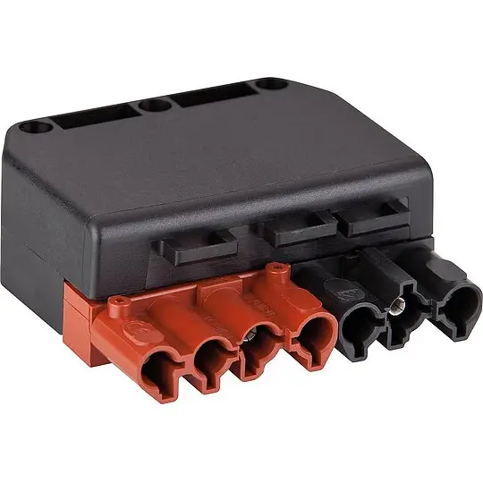 Top-Preis Kupplung 7-polig schwarz/braun, 250/400V, 16A System Wieland