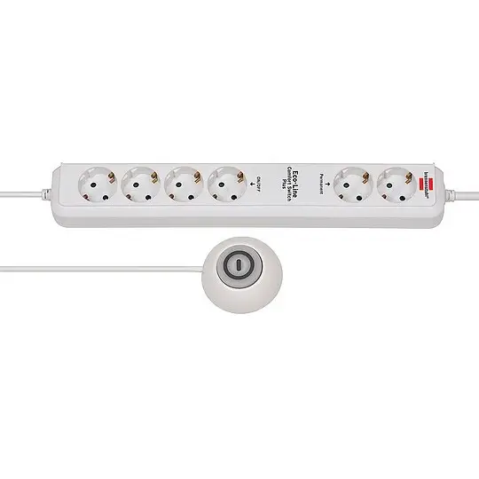 6-fach Steckdosenleiste Eco-Line Comfort Switch Plus - 1,5 m Jetzt Kaufen
