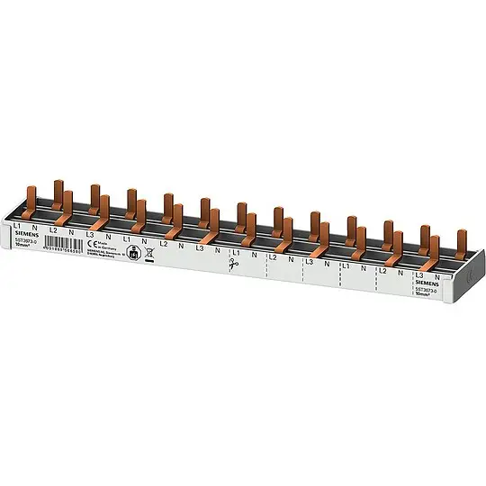 Stiftsammelschiene, 10 mm² 3p/N für 12x AFDD-LS Siemens 5ST3673-0 (12TE) Solange Der Vorrat Reicht