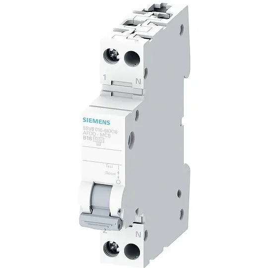 Brandschutzschalter AFDD+LS B16, 2pol, 230V, 1TE Siemens 5SV6016-6KK16 Nur Für Kurze Zeit