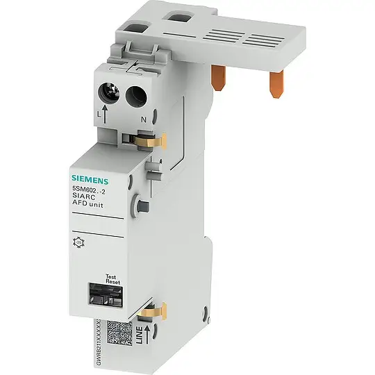 Brandschutzschalter-Block Siemens, bis 16A, für FI/LS-Schalter, 5SM6021-2 Neue Ware