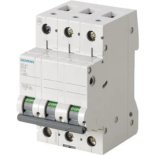 Preisreduziert Leitungsschutzschalter Siemens, 10KA, 3-polig, B25A, 5SL4325-6