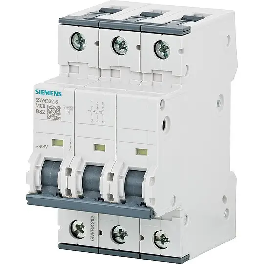 Leitungsschutzschalter Siemens, 10KA, 3-polig, C20A, 5SY4320-7 Kracherpreis