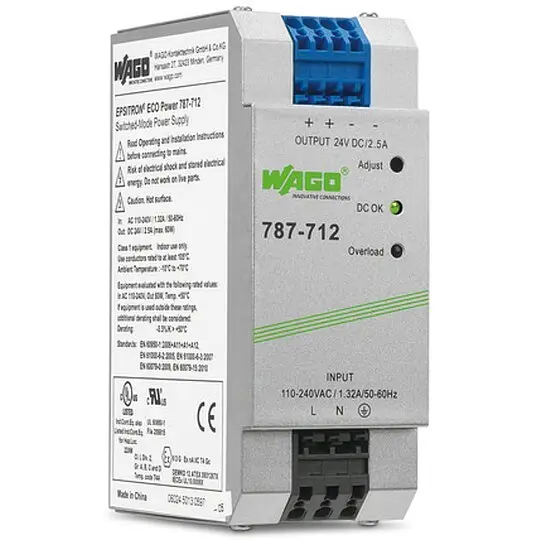 Expressversand Netzteil Wago Epsitron EcoPower 24V, 2,5A
