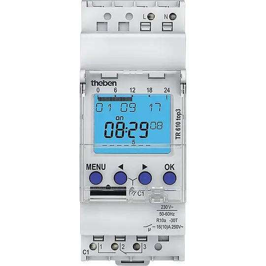 Digitalschaltuhr Theben TR 612 top 3, 24 Std./7 Tage Knallerangebot